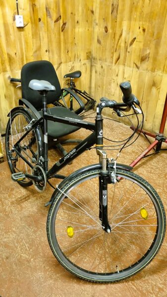 Restaurēts vīriešu velosipēds